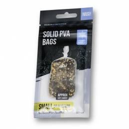 Nash Solid PVA Bags Small Fast Melt 60x100mm 25 Sacs | Sacs PVA Carpe | CarpeConnect