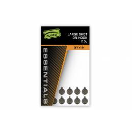 Fox Edges Large Shot On The Hook 0.5g micro-plombs pour équilibrage renforcé des montages carpe et optimisation du ferrage