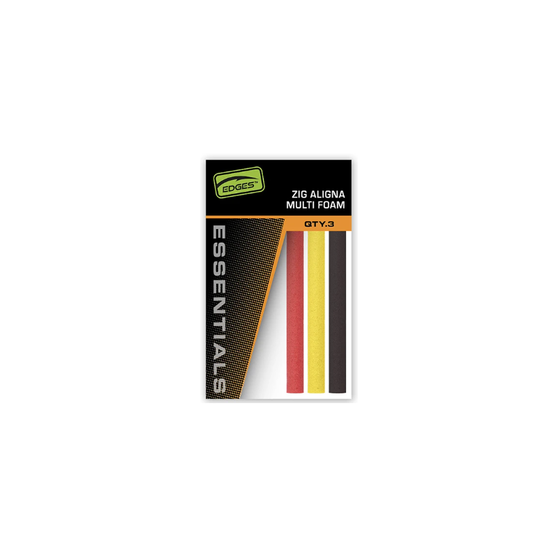 Fox Edges Zig Aligna XL Multi Foam Kit pour montage Zig Rig carpe haute visibilité en pleine eau