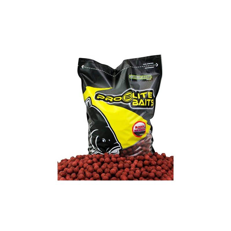 Pro Elite Baits Soluble Boilies 20mm Bloody Mulberry 3,5kg Carpe | CarpeConnect