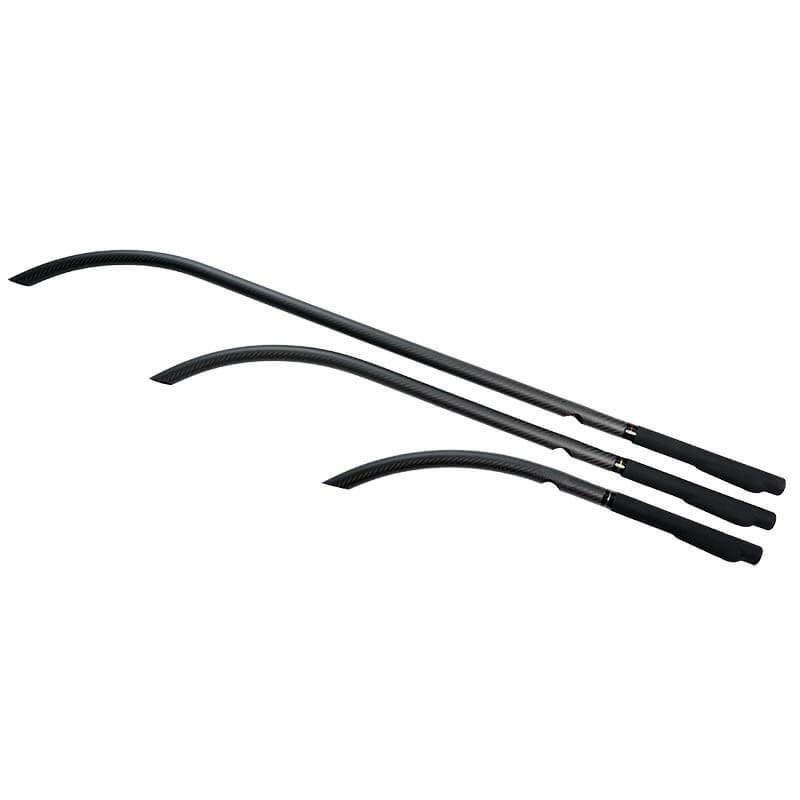 Lance bouillettes PROWESS Cobra Carbon The Baiting Tool carbone 120 cm diamètre 24 mm pour la pêche de la carpe.