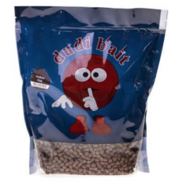 Dudi Bait Pellete Fish 1 kg pellets fishmeal pour amorçage carpe puissant et attractif disponibles chez Carpe Connect.