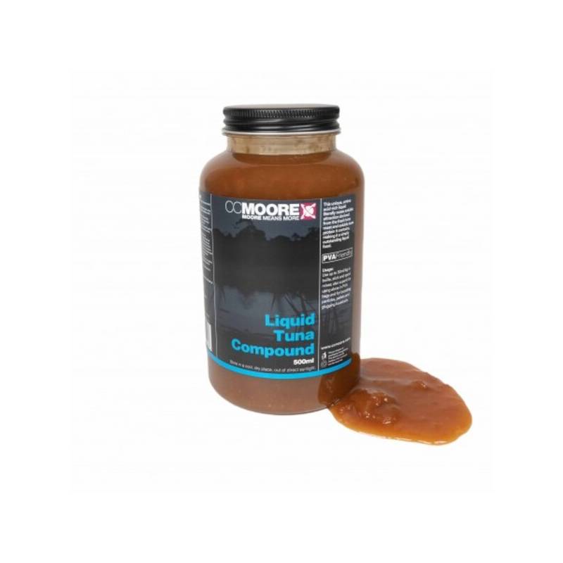 CC Moore Liquid Tuna Compound 500 ml - Additif liquide pour amorçage | CarpeConnect