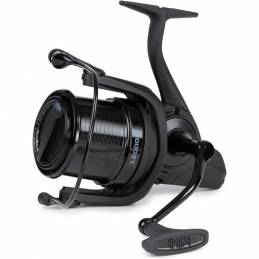 Moulinet Spomb E haute capacité conçu pour l'amorçage longue distance et la pêche de la carpe.