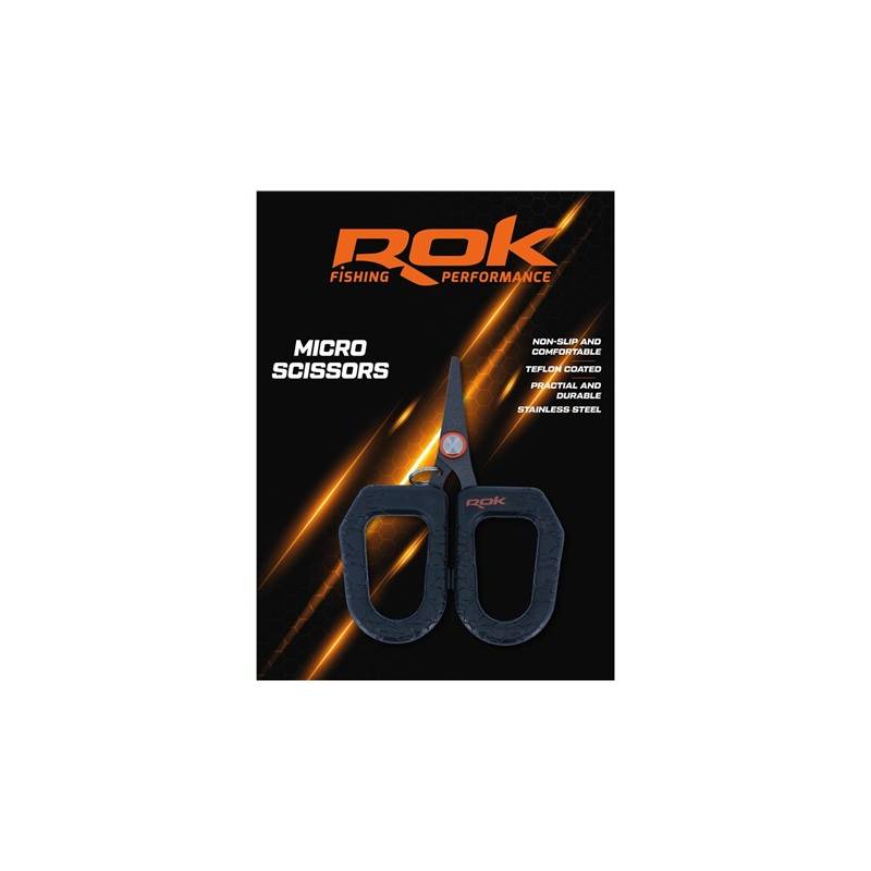 ROK Micro Scissors – Ciseaux compacts pêche carpe | CarpeConnect