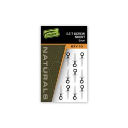 Fox Edges Bait Screw Short 9 mm - Vis à appâts pour pêche de la carpe | CarpeConnect