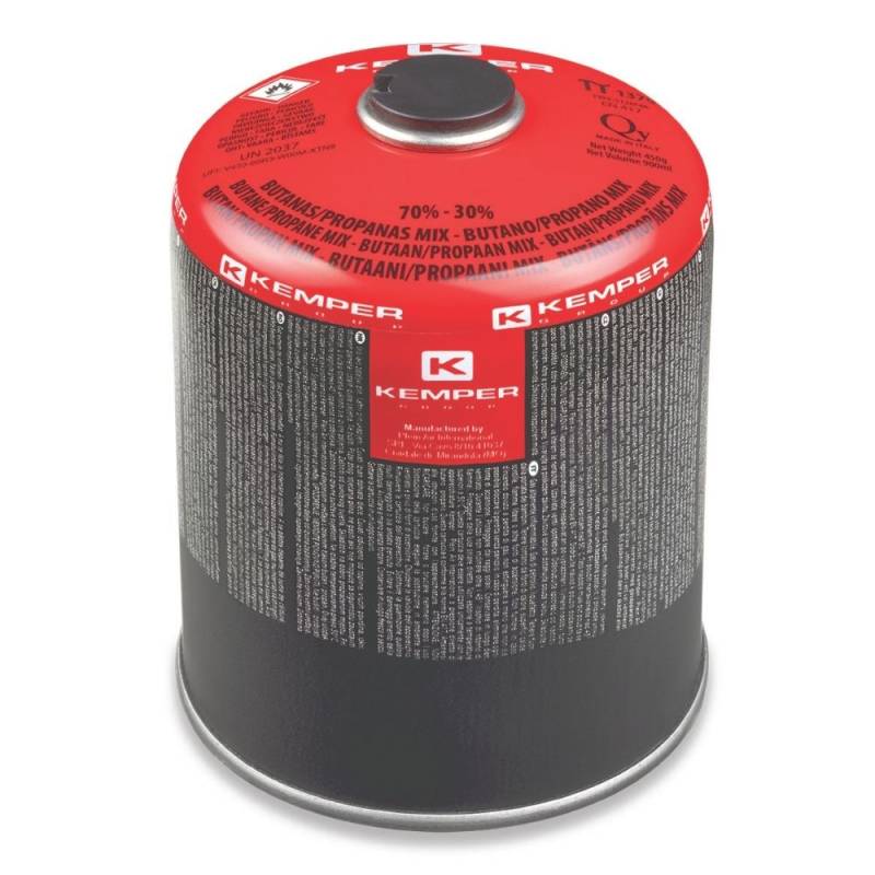 Cartouche Gaz Kemper 460 g Propane 30% Butane 70% avec Soupape de Sécurité