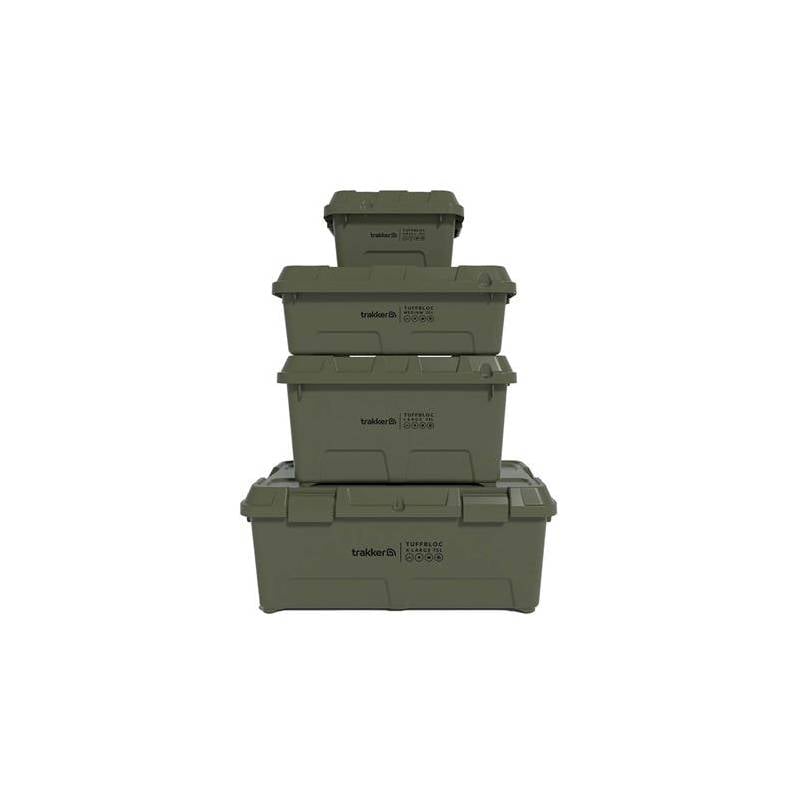 Trakker TUFFBLOC XL 75L | Coffre de rangement étanche | CarpeConnect
