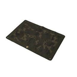 Solar Worldwide Bivvy Mat - Tapis de sol en Worldwide Camo avec base PVC étanche pour biwy disponible sur www.CarpeConnect.com