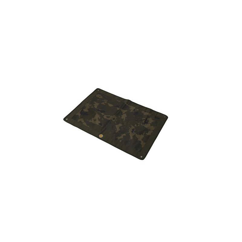 Solar Worldwide Bivvy Mat - Tapis de sol en Worldwide Camo avec base PVC étanche pour biwy disponible sur www.CarpeConnect.com