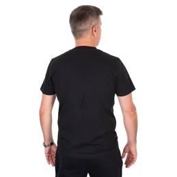 Fox Classic T-Shirt Black Orange 2XL | Tee-shirt Fox Carpe | CarpeConnect