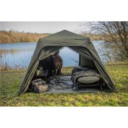 Solar SP Quick Up Shelter Green MK2 Pack Complet Biwy Carpe | CarpeConnect