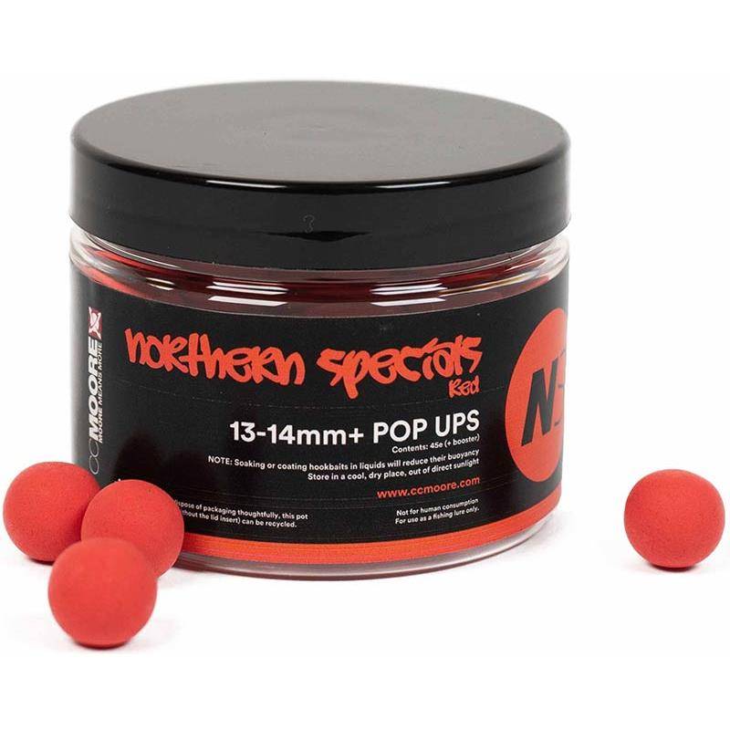 CC Moore NS1 Pop Ups+ Red 13-14 mm | Pop Up Carpe