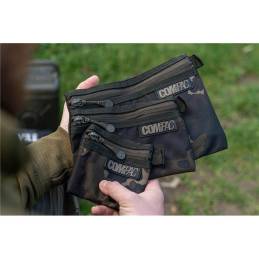 Korda Compac Wallets Set 3 Dark Kamo Pochettes Carpe