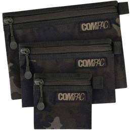 Korda Compac Wallets Set 3 Dark Kamo Pochettes Carpe