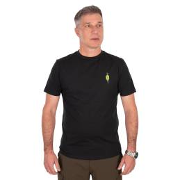 Fox Green Indicator T-Shirt vert taille XXL en coton avec grand motif de carpe imprimé au dos.
