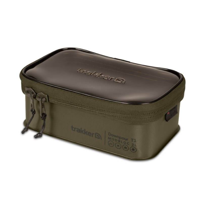 Trakker Downpour T1 Modbloc S 2L Green boîte rangement carpe