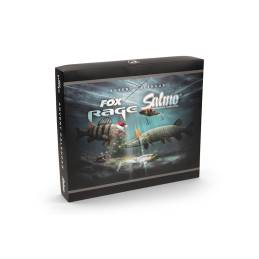 Calendrier de l’Avent Fox Rage Salmo 2026 avec 24 leurres pour les passionnés de pêche aux carnassiers.