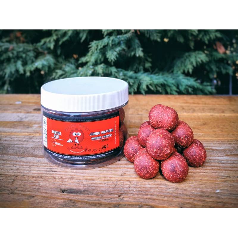 Dudi Bait Hookbaits Bouillette Mister Dudi Dur Jumbo Wafters Dumbell 24 mm