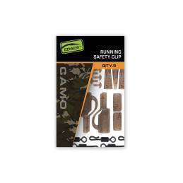 Fox Edges Camo Running Safety Clip Kit x 5 Carpe