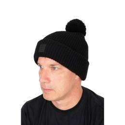 Fox Black HD Bobble Bonnet Pompon Pêche Carpe Hiver