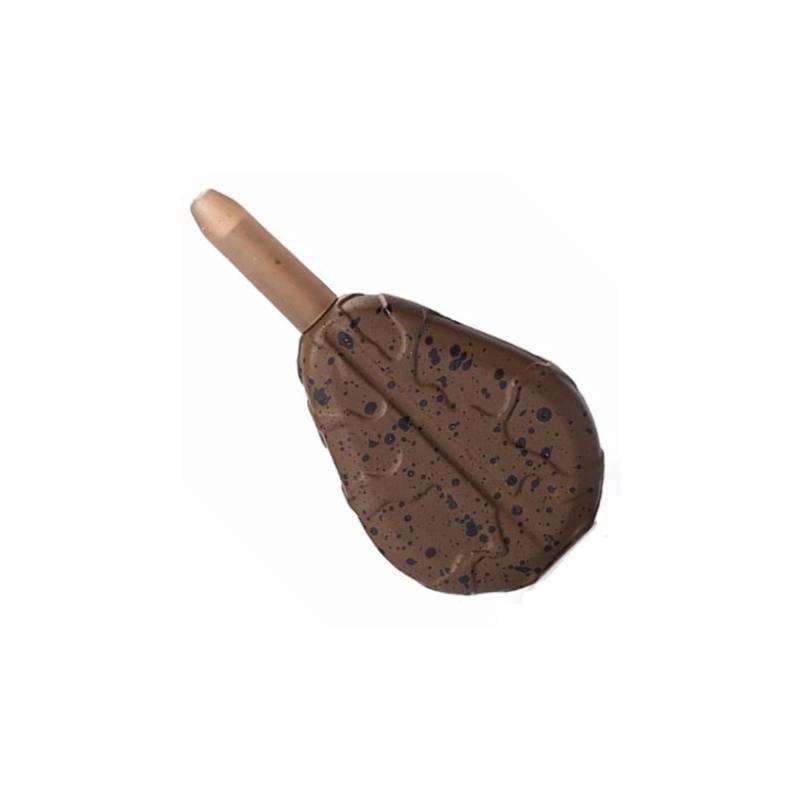 Nash Flat Pear In Line 113 g 4 oz plomb poire plate en ligne pour montage pêche à la carpe – WWW.CarpeConnect.Com