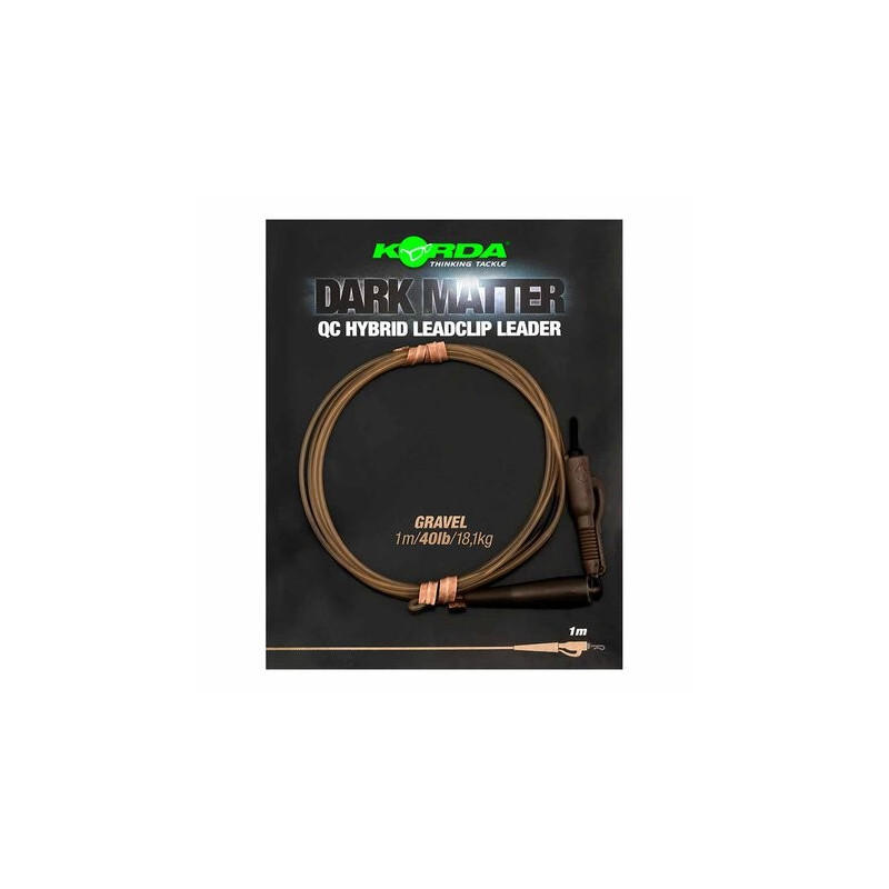 Korda Dark Matter Leader QC Hybrid Clip Gravel