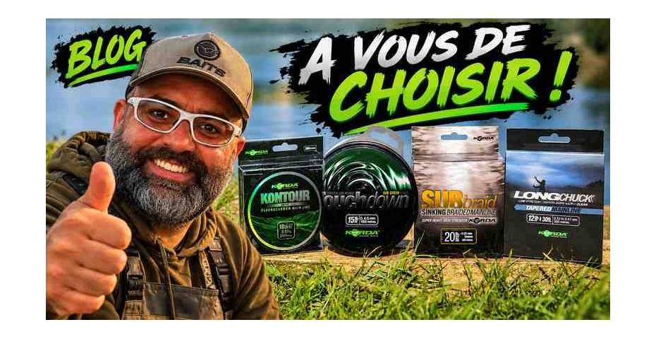 Nylon ou tresse pour la pêche à la carpe : que choisir ?